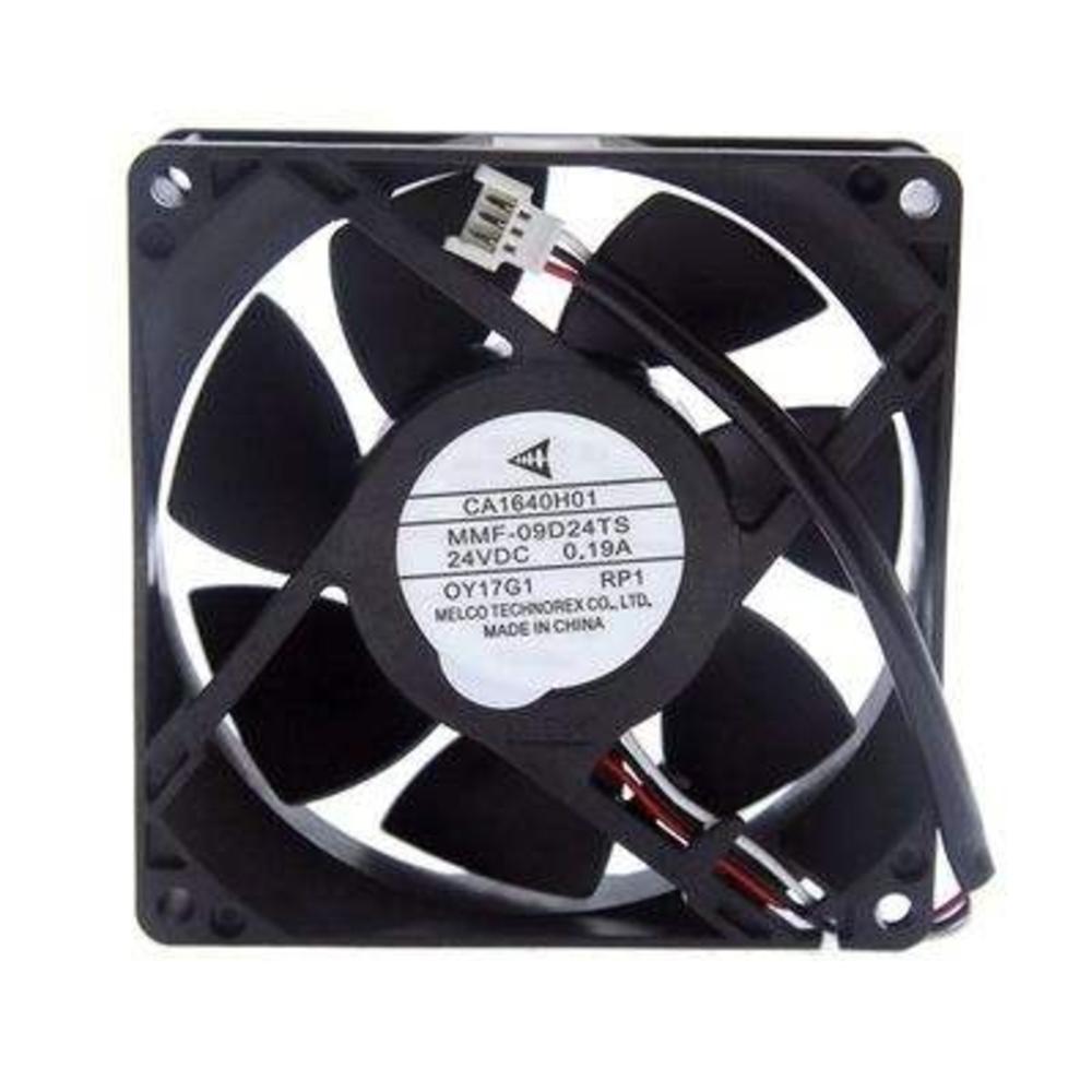 Mitsubishi MMF-09D24TS-RP1 24V DC 0.19A 90x90x25mm 9025 9cm Ball Bearing Wire Leads Inverter Compact Axial Cooling Fan