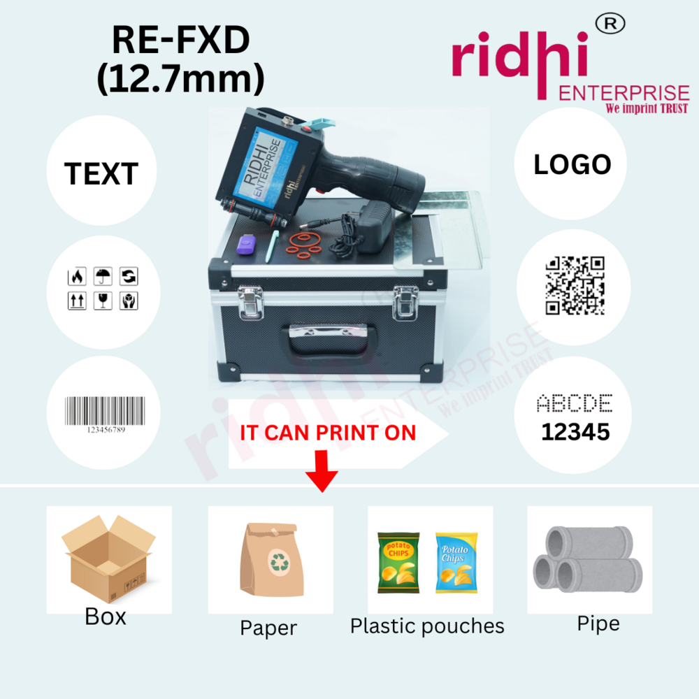 Fxd(12.7mm) Batch Coding Machine - Automatic Grade: Semi-automatic