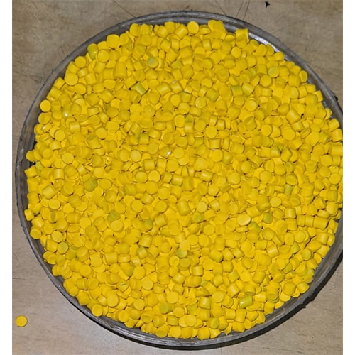 Yellow Masterbatch Granules
