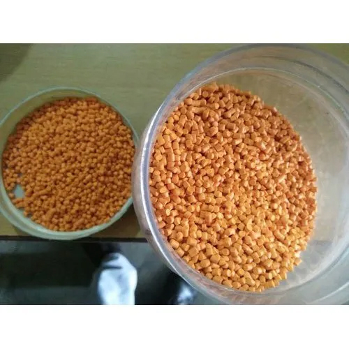 Orange HDPE Granules