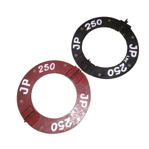 250Mm Mild Steel Pipe Gasket - Color: Red And Black