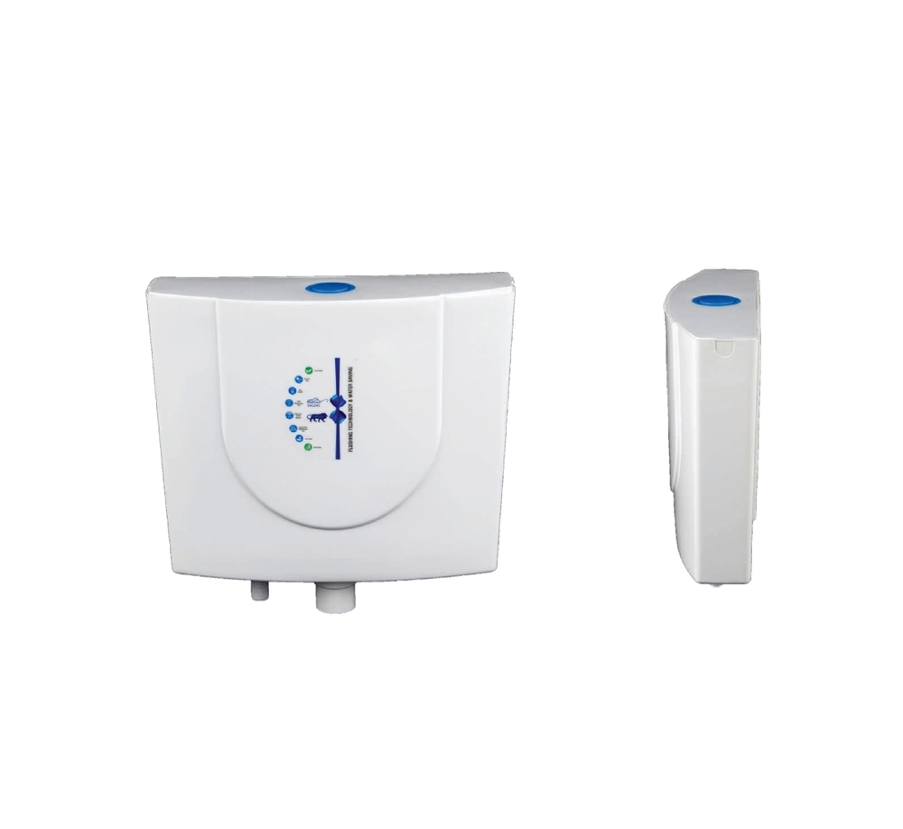 Dual flush PVC cistern
