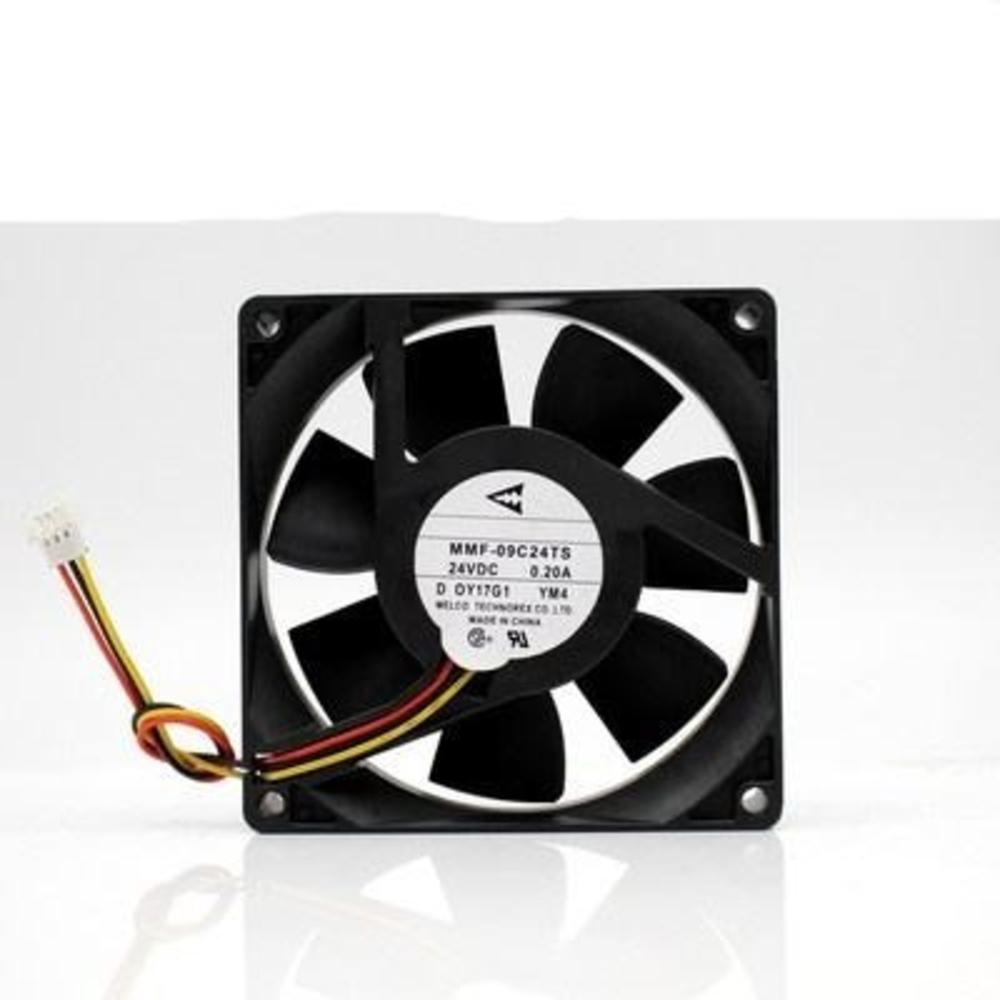 Mitsubishi Mmf-09c24ts-ym4 24v Dc 0.2a 9025 90x90x25mm 9cm Wire Leads Server Inverter Axial Cooling Fan` - Color: Black