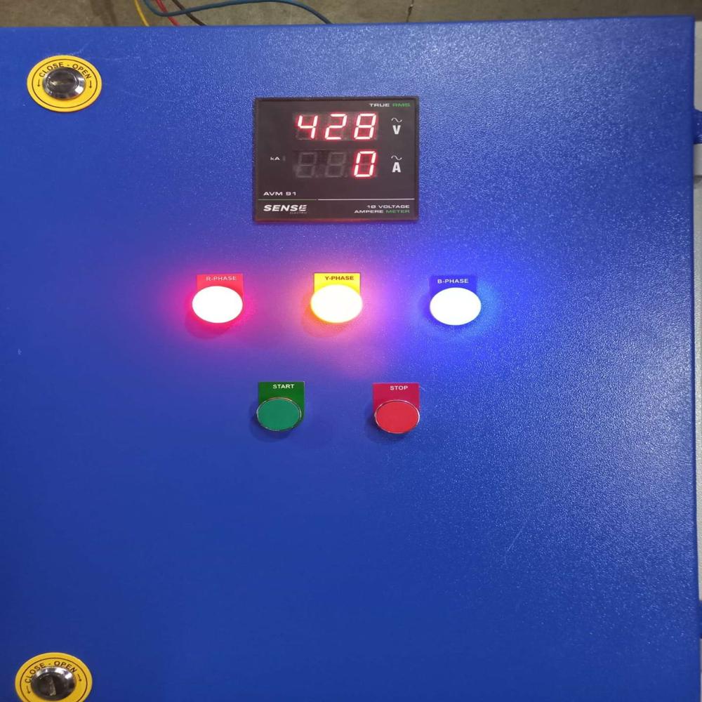 Star Delta Starter Control Panel - Frequency (Mhz): 50 Hertz (Hz)