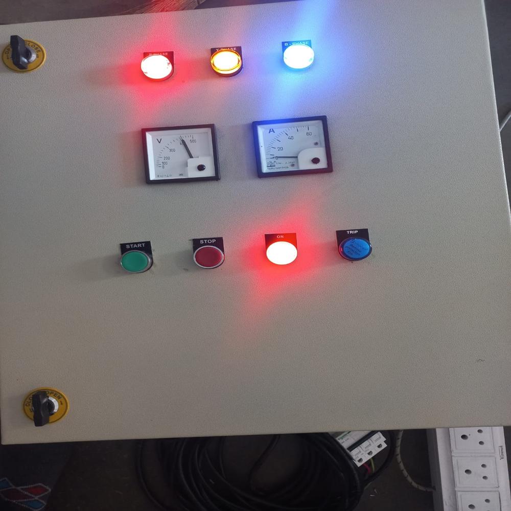 Star Delta Starter Control Panel - Frequency (Mhz): 50 Hertz (Hz)