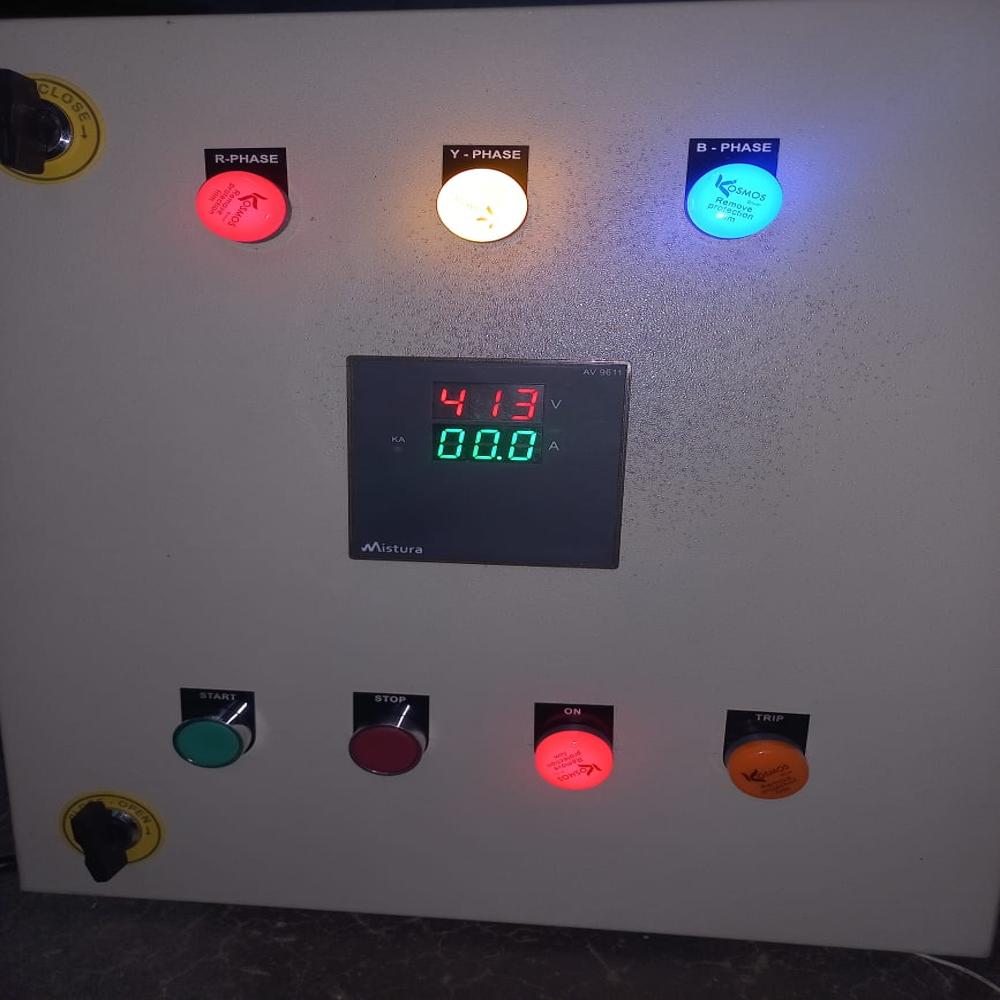 Star Delta Starter Control Panel - Frequency (Mhz): 50 Hertz (Hz)