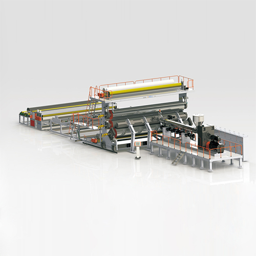 Pe-Eva Waterproof Film Extrusion Line - Automatic Grade: Automatic