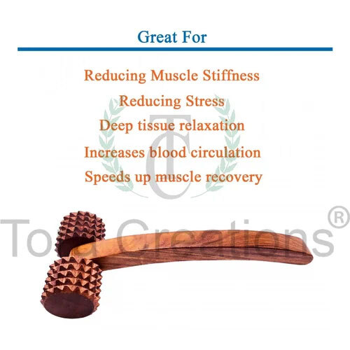 Acupressure Wooden Massager - Age Group: Women