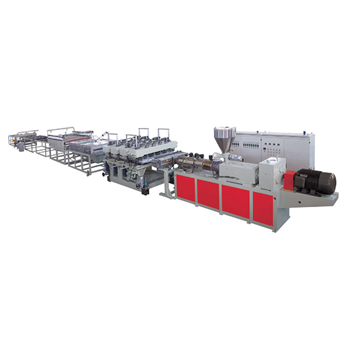 PVC Skinning And Semi-Skinning Foaming Board Extrusion Line