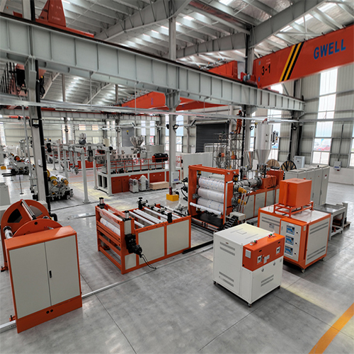 Automatic PVC Transparent Soft And Rigid Sheet Extrusion Line