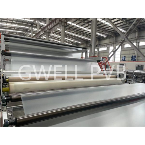 Pvb Film Production Line - Mild Steel, 2200 Mm Width | 600 Kg/hr Capacity, Automatic Grade Operation, Electric Drive System