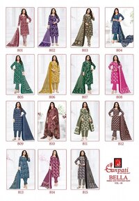 Ganapti Bella Pant Vol-8  Dress Material