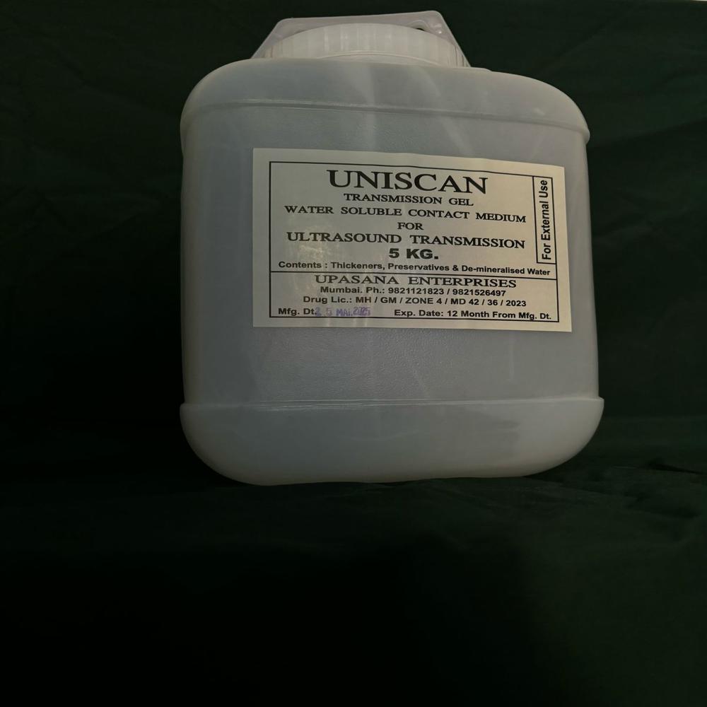 Sonography 5 Kg Jel Jar - Application: For Ecg