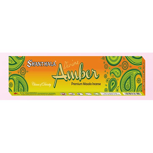 Shanthala Divine Amber incense sticks