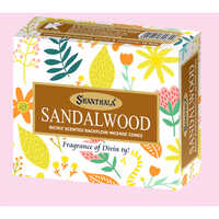 Sandalwood Back Flow Incense Cone - Color: Brown