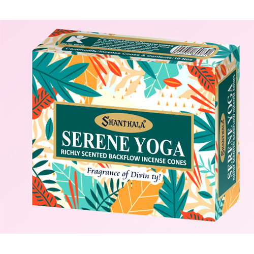 Serene Yoga Incense Cone