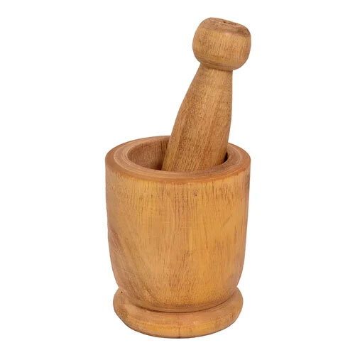 Natural wooden Pestle