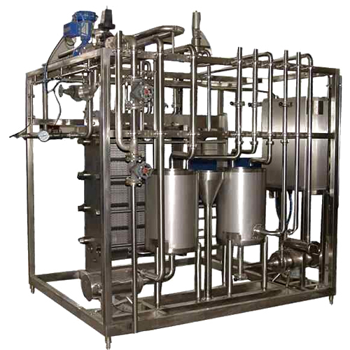 Small Milk Plant Uht Milk Sterilizer Machine - Voltage: 200 Volt (V)