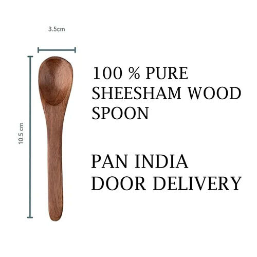 4 Inch Sheesham Wood Spoon