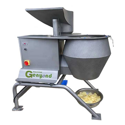 Potato Chips Slicing Cutting Machine