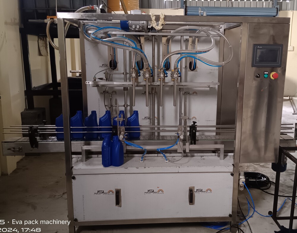 Automatic Lubricant Oil Filling Machine