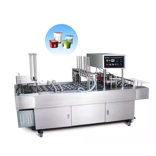 Rotary Type Ice Cream Cup Filling Sealing Machine - Automatic Grade: Semi-Automatic