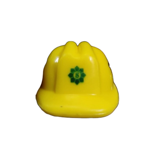 Plastic Customised Cap - Color: Yellow