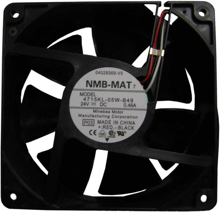 NMB-MAT 4715KL-05W-B49 DC24V 12038mm 3lines Frequency Converter Cooling Fan