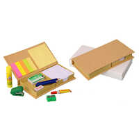 Sticky Note Pad With Stationary Set