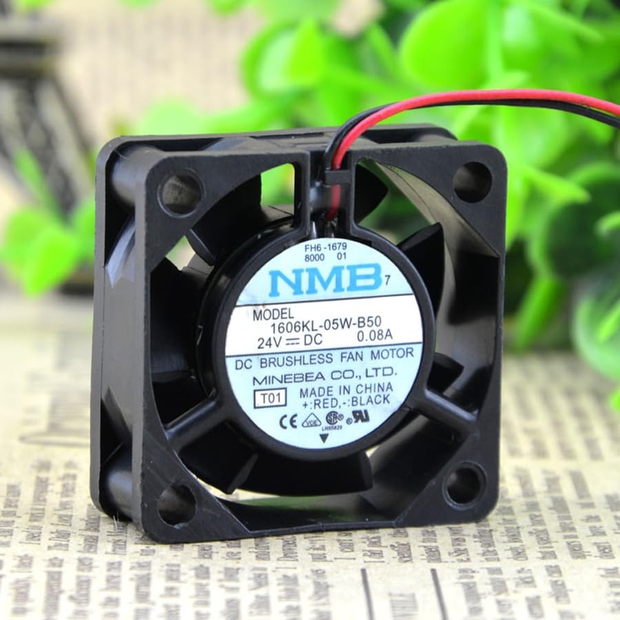 NMB 1606KL-05W-B50 Switch Fan 4015 DC24V 0.08A 2-Wire Inverter Cooling Fan