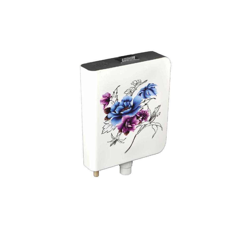 Bathroom flush cistern