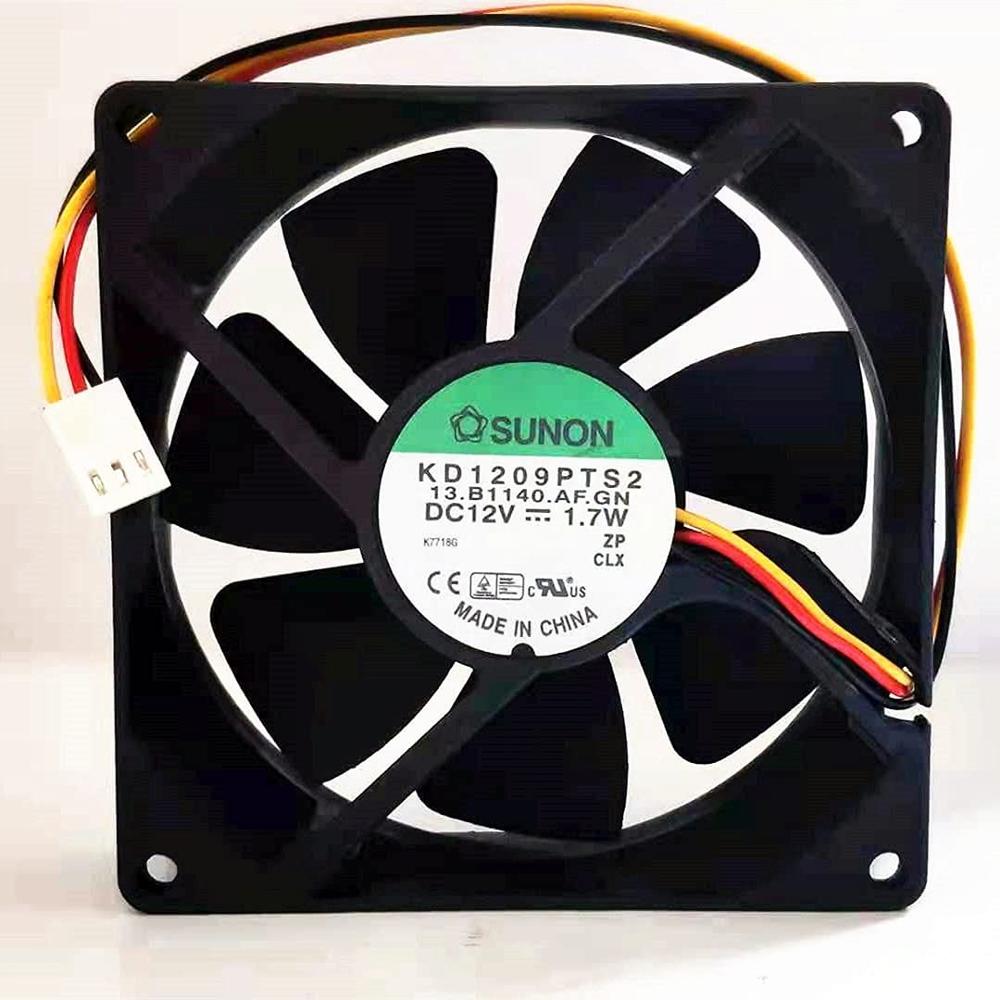 KD1209PTS2 Fan for SUNON KD1209PTS2 12V 1.7W 3-Wire Cooling Fan