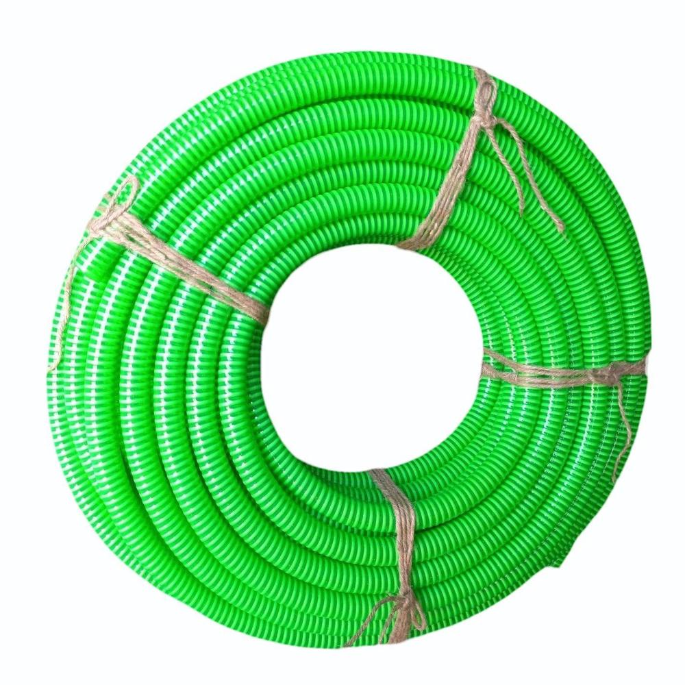 25 Mm Light Duty Suction Hose Pipe - Color: Parrot Green