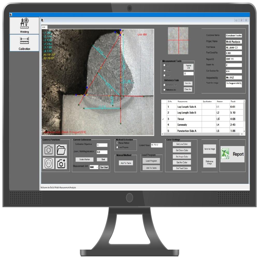 Weld Penetration Analyzer