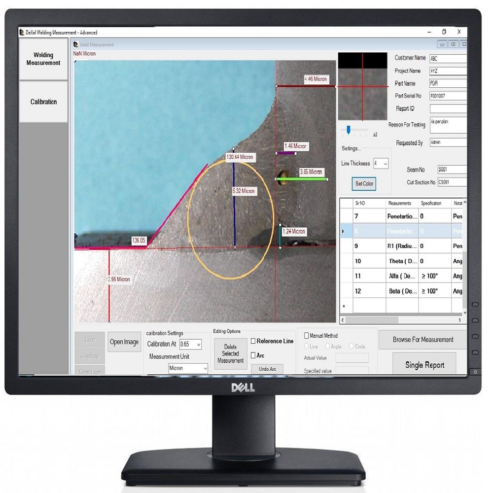 Weld Penetration Analyzer