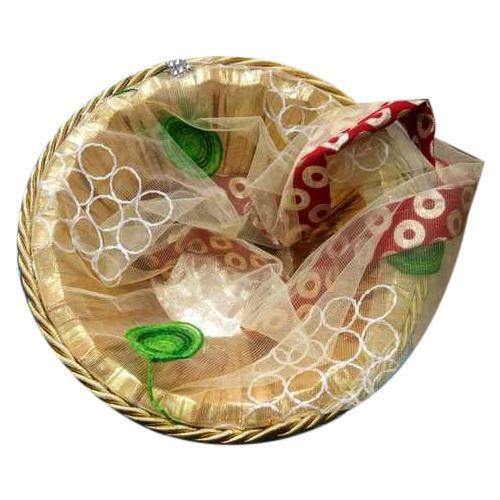 Handmade Gift Basket - Color: Yellow