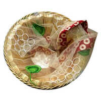 Handmade Gift Basket - Color: Yellow