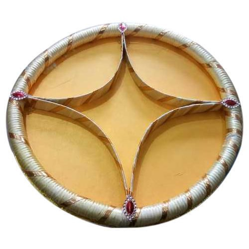 Round Dry Fruit Tray