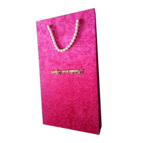 Carry Bag Style Wedding Card