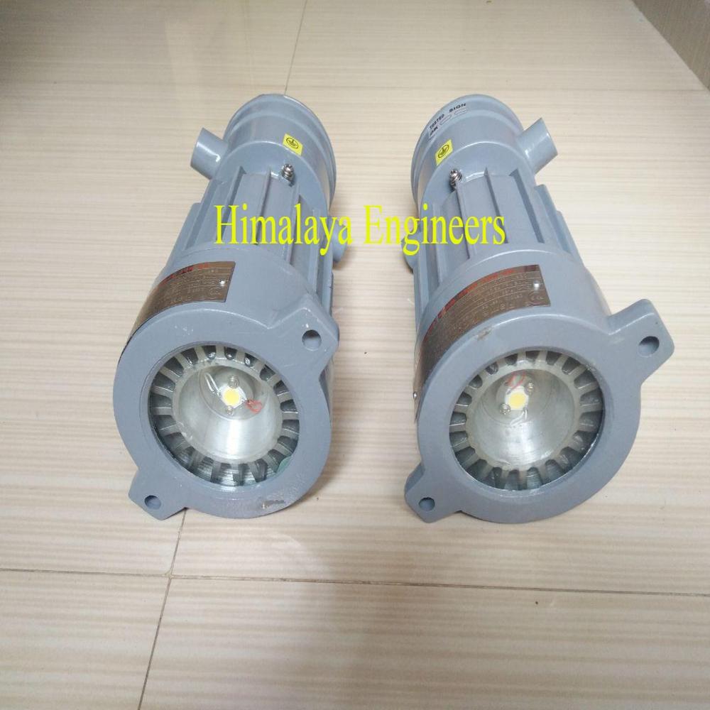 Flameproof reactor vessel Lamp fitting
