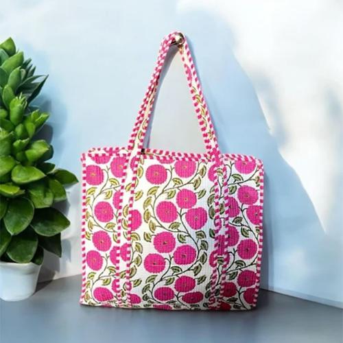 Quilted Tote Bag