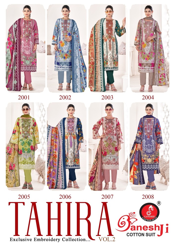 Ganeshji Tahira Vol-2  Dress Material