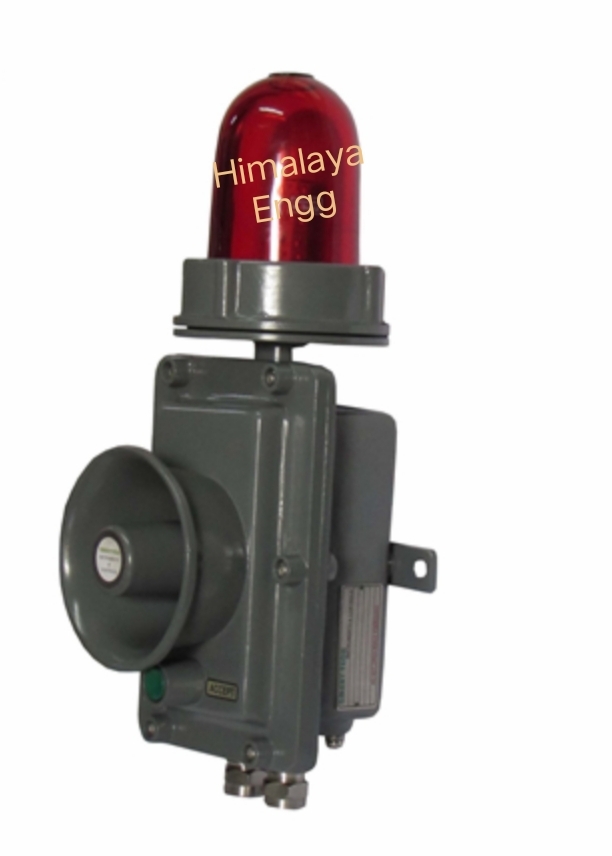 Flameproof Hooter - Cast Aluminum Alloy Lm6, Red, Ip65 Protection, 230v Rating | High Safety Standards, Prevents Short Circuits, Enhanced Durability