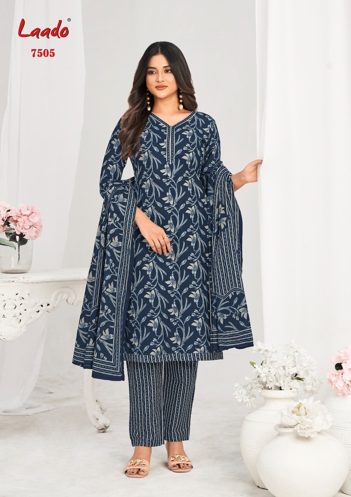 Laado Print Vol-75  Dress Material
