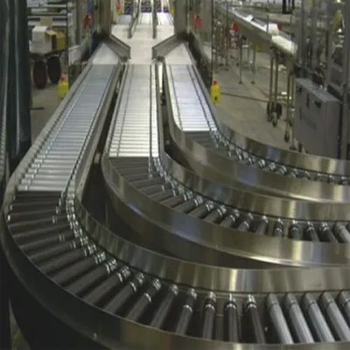 Food Stainless Steel Conveyor System - Features: Stable Operation