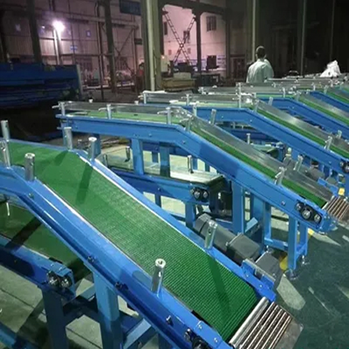 Pu Belt Conveyor For Bulk Material Convey - Features: Stable Operation