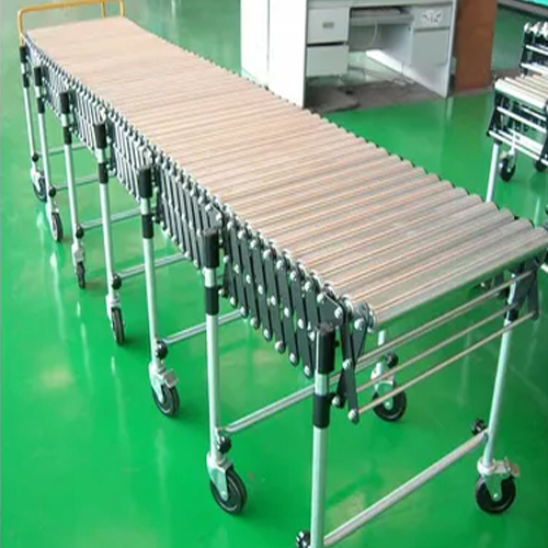 Flexible Expandable Roller Conveyor Widly Applied In Warehouse Material Handling - Features: Stable Operation