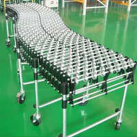 Extendable Steel Skate Wheels Conveyor For Cartons And Boxes Conveying - Features: Stable Operation