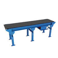 Horizontal Plate-roller Support Type Belt Conveyor - Features: Stable Operation