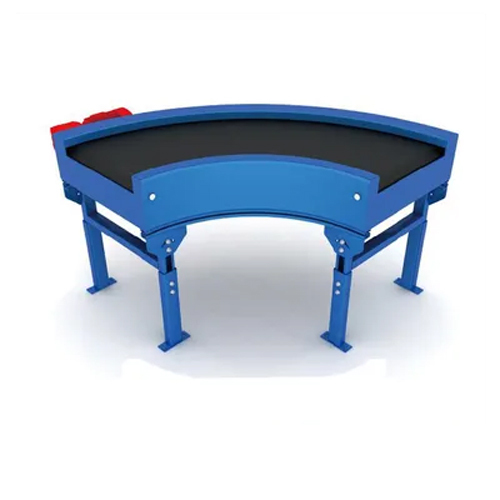 45 Degree Curved Belt Conveyor System - Features: High Efficiency